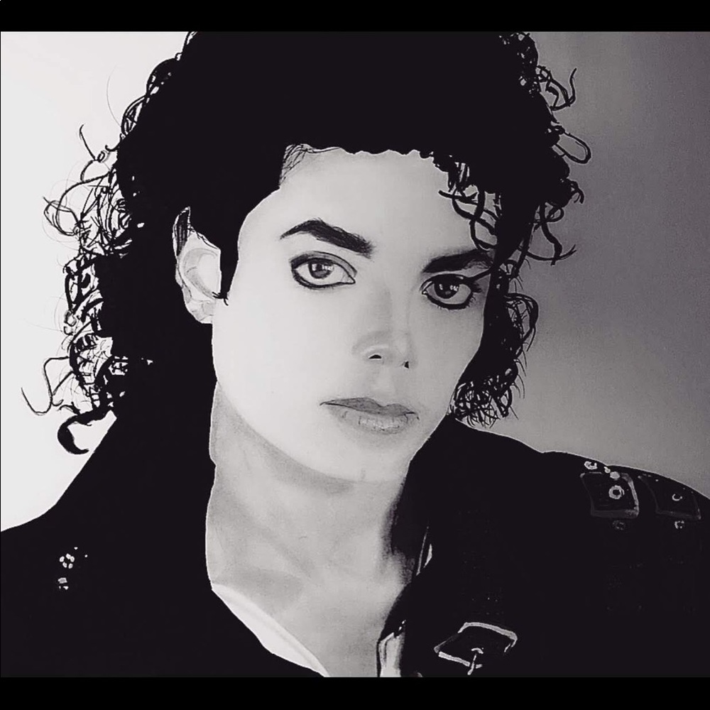 Michael Jackson (Art) (Painting) (Poster)